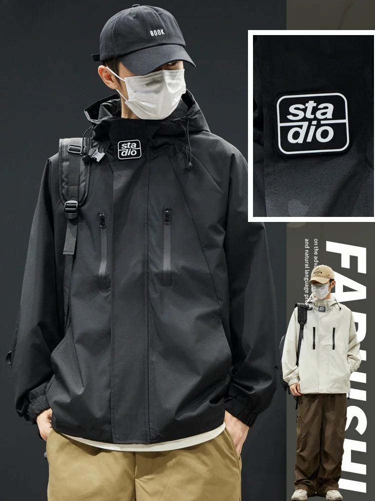 Bla Hooded Jaet Men's 2026 New Autumn Winter Outdoor Windproof Climbing Workwear Fce Lined Zipper Closure Polyester Fiber
Bla Hooded Jaet Men's 2026 New Autumn Winter Outdoor Windproof Climbing Workwear Fce Lined Zipper Closure Polyester Fiber