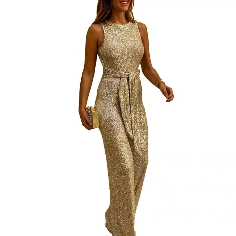 Jumpsuit Romper Women Romper Pants Breathable Popular Sequin Sleeveless Jumpsuit
Jumpsuit Romper Women Romper Pants Breathable Popular Sequin Sleeveless Jumpsuit