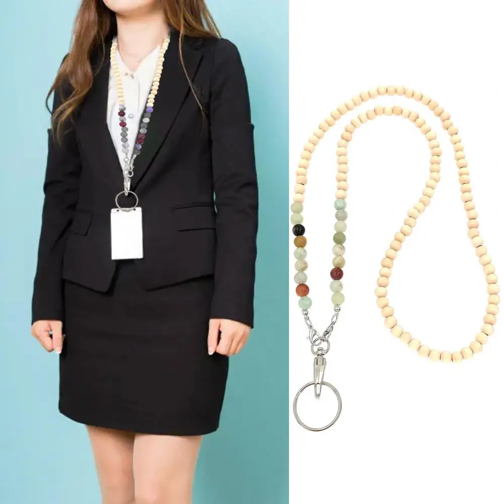 Beaded Lanyard Stylish Id Lanyard with Beads for Teachers Cruises Key Holding Teachers Id Lanyard
Beaded Lanyard Stylish Id Lanyard with Beads for Teachers Cruises Key Holding Teachers Id Lanyard