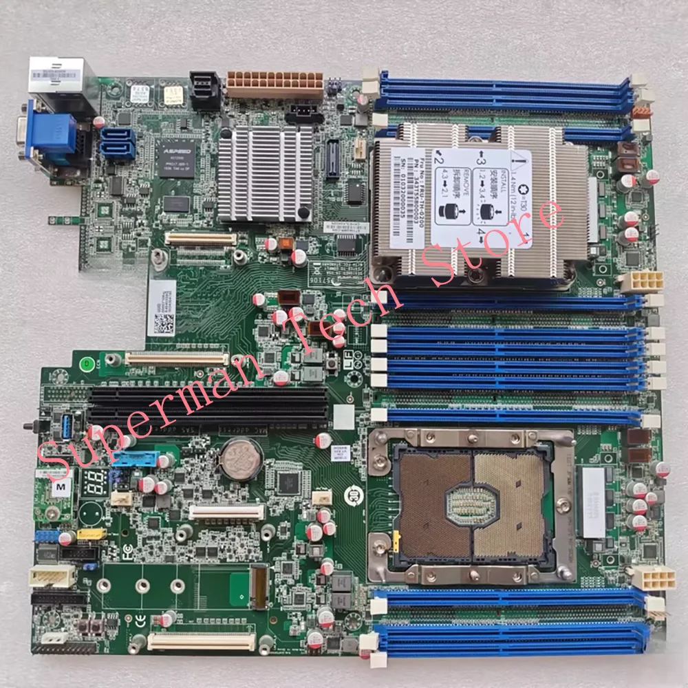 Perfect job S7106 S7106GMR-CGN S7106GMR Dual-Channel 3647 Motherboard
Perfect job S7106 S7106GMR-CGN S7106GMR Dual-Channel 3647 Motherboard