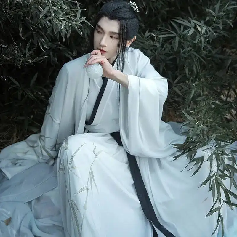 Yourqipao Plus Size Hanfu Men Ancient Chinese Hanfu White Sets Men Carnival&Halloween Cosplay Costume Outfit for Men Large Size
Yourqipao Plus Size Hanfu Men Ancient Chinese Hanfu White Sets Men Carnival&Halloween Cosplay Costume Outfit for Men Large Size