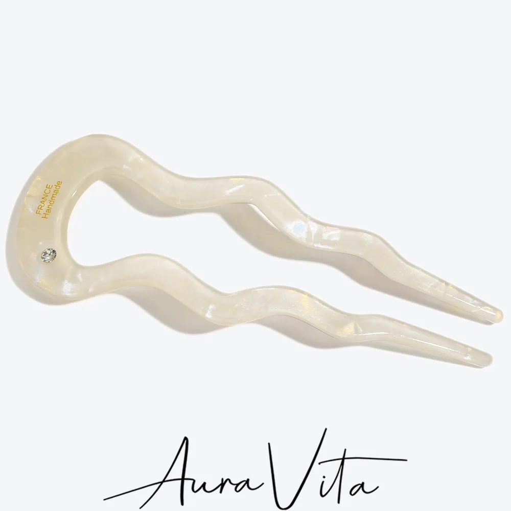 AuraVita New Trend Resin Wave Geometric Hair Sticks Casual Party Creative Hairpin Women's Elegant Hair Accessories Wholesale
AuraVita New Trend Resin Wave Geometric Hair Sticks Casual Party Creative Hairpin Women's Elegant Hair Accessories Wholesale
