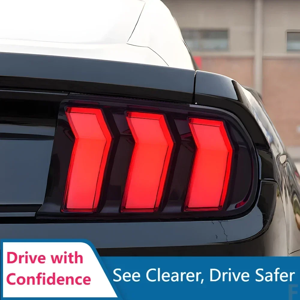 Upgraded Dynamic Flashing Signal Light Accessories Car Taillights Assembly For Ford Mustang 2015-2023 LED Auto Rear Back Lamps
Upgraded Dynamic Flashing Signal Light Accessories Car Taillights Assembly For Ford Mustang 2015-2023 LED Auto Rear Back Lamps