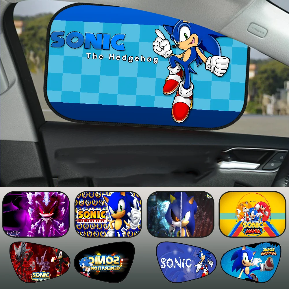 Anime S-Sonic Cartoon Universal 1Pcs Car Adsorption SunShade Side Window SunShade Cover Auto Sunvisor For Children Adult
Anime S-Sonic Cartoon Universal 1Pcs Car Adsorption SunShade Side Window SunShade Cover Auto Sunvisor For Children Adult