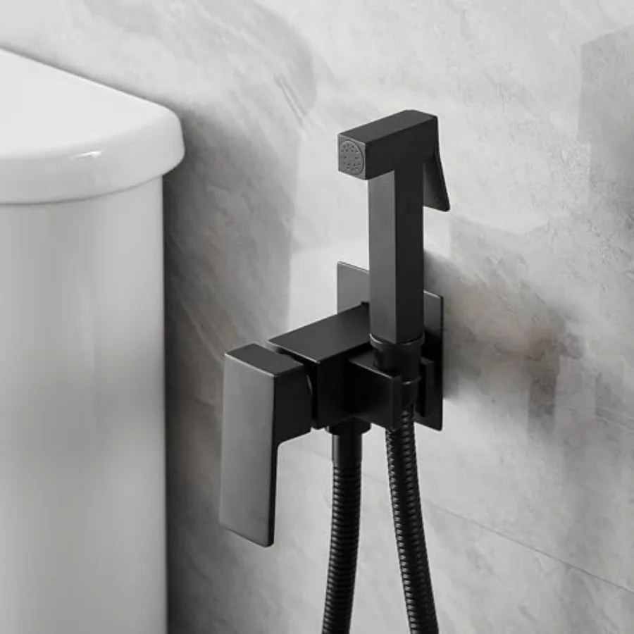 Warm Water Bidet Sprayer Faucet for Toilet with Hot and Cold Brass Valve Stainless Steel Square Handheld Bidet Attachment Set W
Warm Water Bidet Sprayer Faucet for Toilet with Hot and Cold Brass Valve Stainless Steel Square Handheld Bidet Attachment Set W