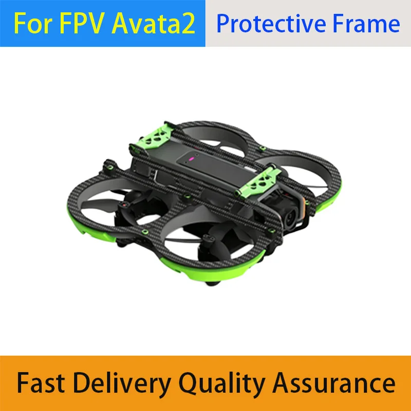 Suitable For DJI Avata 2 FPV All Carbon Anti-Collision Frame Kit, Anti-Collision And Shockproof Protection Replacement Parts
Suitable For DJI Avata 2 FPV All Carbon Anti-Collision Frame Kit, Anti-Collision And Shockproof Protection Replacement Parts