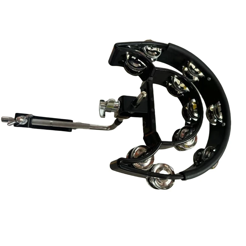 ABKV-Hi Hat Tambourine Drum Set With Connection Clamp Multifunctional Hand Bell Rattle Double Row Bells Musical Instrument
ABKV-Hi Hat Tambourine Drum Set With Connection Clamp Multifunctional Hand Bell Rattle Double Row Bells Musical Instrument