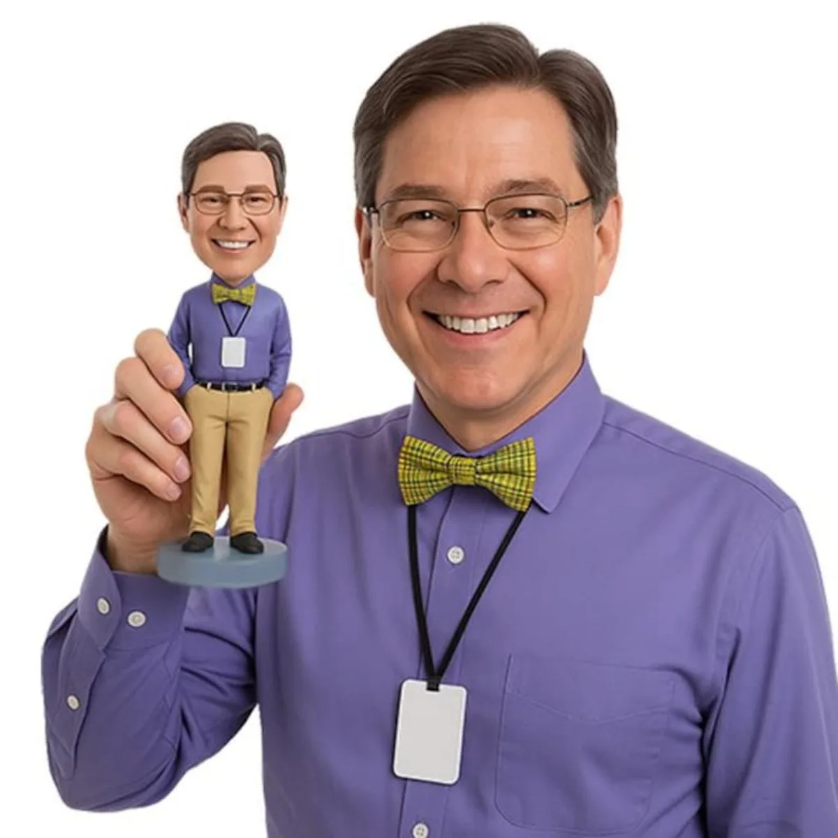 Handmade Bobblehead Personalized Clay Figurine Clay Doll Bobbleheads Figurines Unique Present Gift For Him Her
Handmade Bobblehead Personalized Clay Figurine Clay Doll Bobbleheads Figurines Unique Present Gift For Him Her