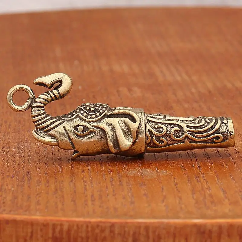 High Decibel Loud Brass Dragon Carved Whistle Retro Style Portable Outdoor Camping Hiking Emergency Survival Gadget
High Decibel Loud Brass Dragon Carved Whistle Retro Style Portable Outdoor Camping Hiking Emergency Survival Gadget