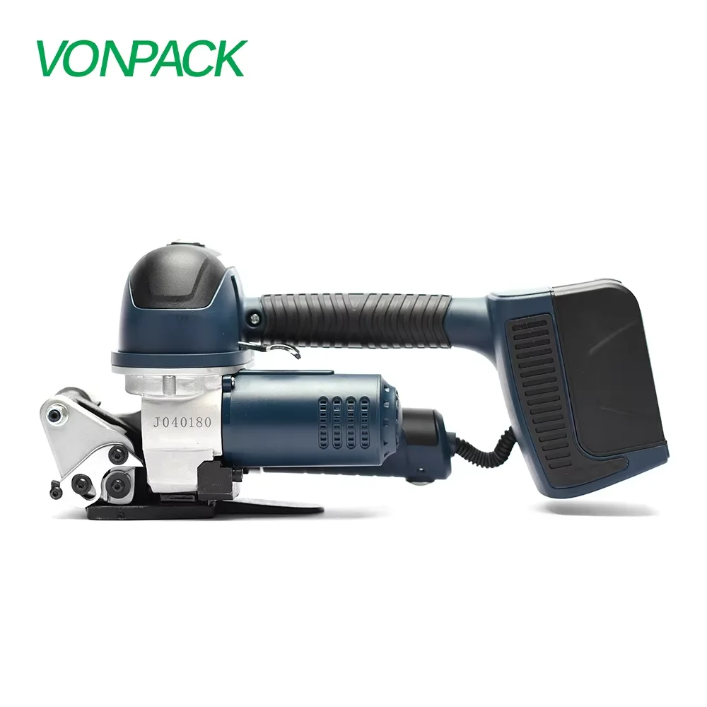VONPACK DD19A Portable Battery Strapping Tool Handheld Electric Strapping Machine PET Semi-automatic Pallet Packaging Machine
VONPACK DD19A Portable Battery Strapping Tool Handheld Electric Strapping Machine PET Semi-automatic Pallet Packaging Machine