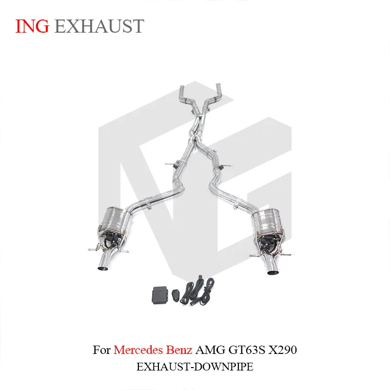ING Exhaust System High Flow Performance catbac for Mercedes Benz AMG GT63S X290 With valve
ING Exhaust System High Flow Performance catbac for Mercedes Benz AMG GT63S X290 With valve
