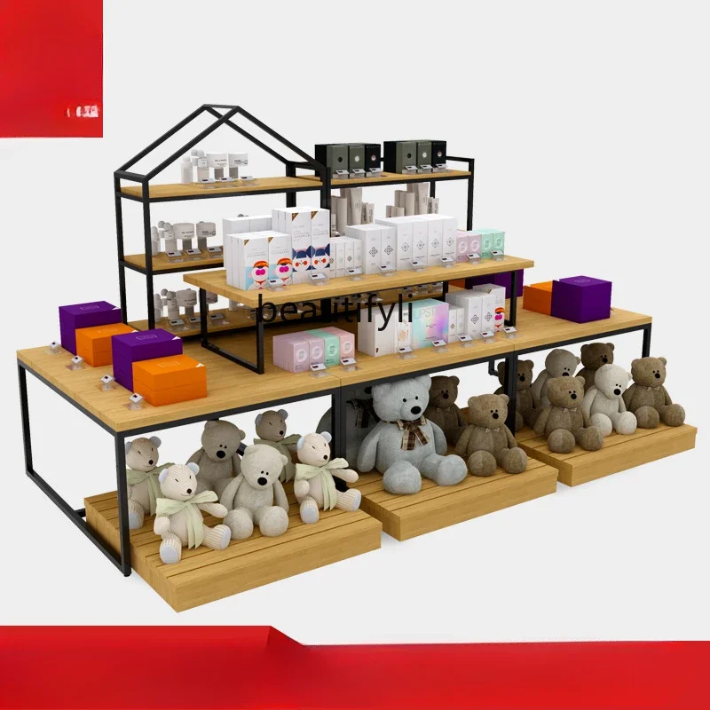 yj15 Supermarket fine jewelry toy display rack, dishes display creative stacking rack display rack
yj15 Supermarket fine jewelry toy display rack, dishes display creative stacking rack display rack