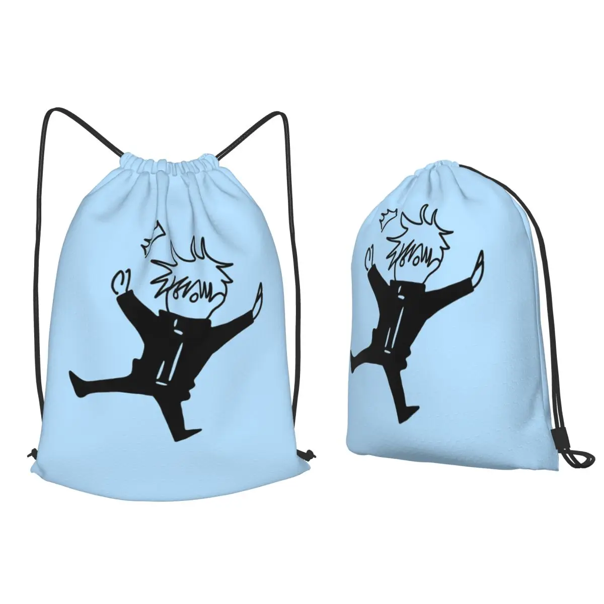 Saturo Gojo Backpacks Casual Drawstring Bundle Pocket Sports Bag Book Bags for Man Woman Students
Saturo Gojo Backpacks Casual Drawstring Bundle Pocket Sports Bag Book Bags for Man Woman Students