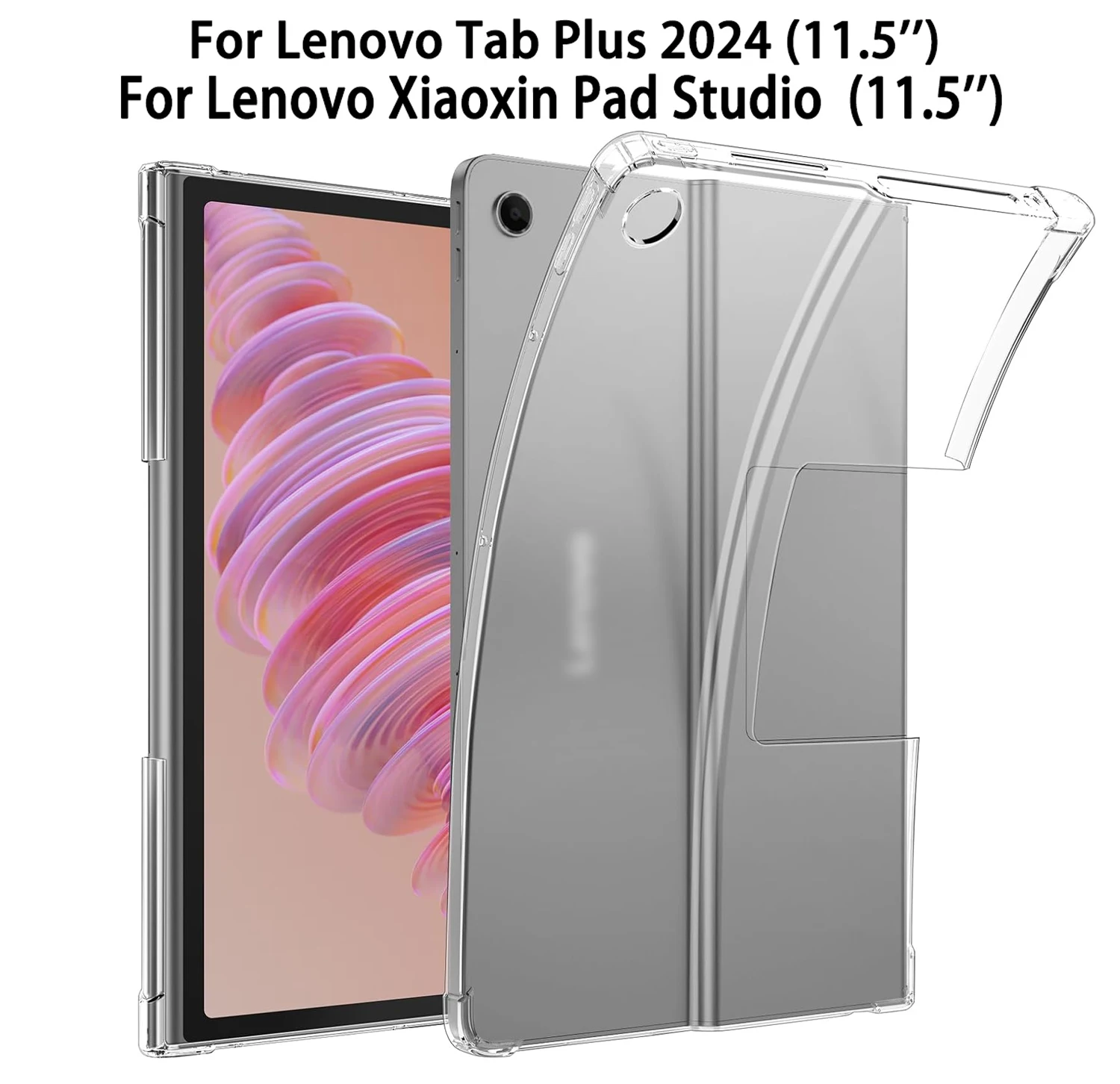 Tablet Case For Lenovo Tab Plus 2024 / Xiaoxin Pad Studio (11.5") TB351FU Airbag Drop Protection Flexible TPU Shockproof Cover
Tablet Case For Lenovo Tab Plus 2024 / Xiaoxin Pad Studio (11.5") TB351FU Airbag Drop Protection Flexible TPU Shockproof Cover