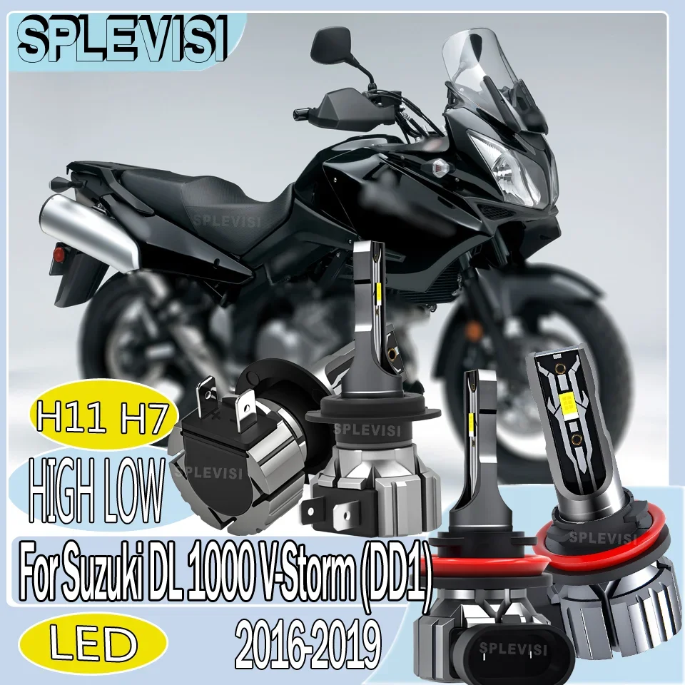 Tool-Less Setup Crisp Night Vision motorcycle Headlight High Low Beam Bulbs For Suzuki DL 1000 V-Storm (DD1) 2016 2017 2018 2019
Tool-Less Setup Crisp Night Vision motorcycle Headlight High Low Beam Bulbs For Suzuki DL 1000 V-Storm (DD1) 2016 2017 2018 2019