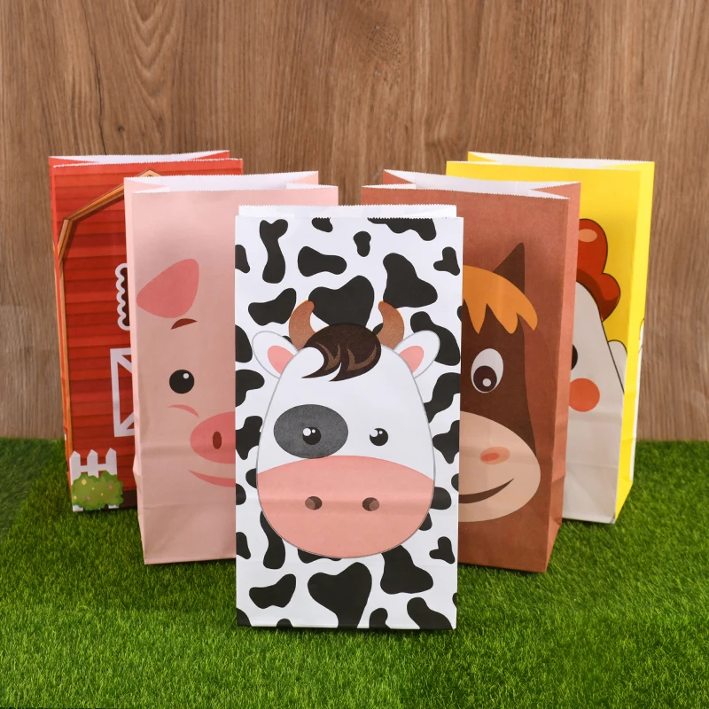 12pcs Cartoon Animal Paper Bag with Sticker Cookie Chocolate Biscuit Gift Bags Packaging Supplies Birthday Party Decoration Gift
12pcs Cartoon Animal Paper Bag with Sticker Cookie Chocolate Biscuit Gift Bags Packaging Supplies Birthday Party Decoration Gift