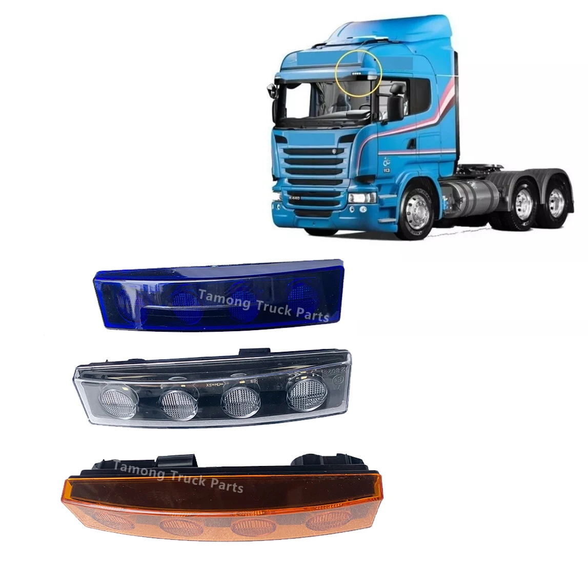 1 PCS 24V Front LED Light For Scania R450 R560 R730 P320 P360 P410 G440 Sun Visor Signal Lamp OEM 1798980 1910437 Accessories
1 PCS 24V Front LED Light For Scania R450 R560 R730 P320 P360 P410 G440 Sun Visor Signal Lamp OEM 1798980 1910437 Accessories