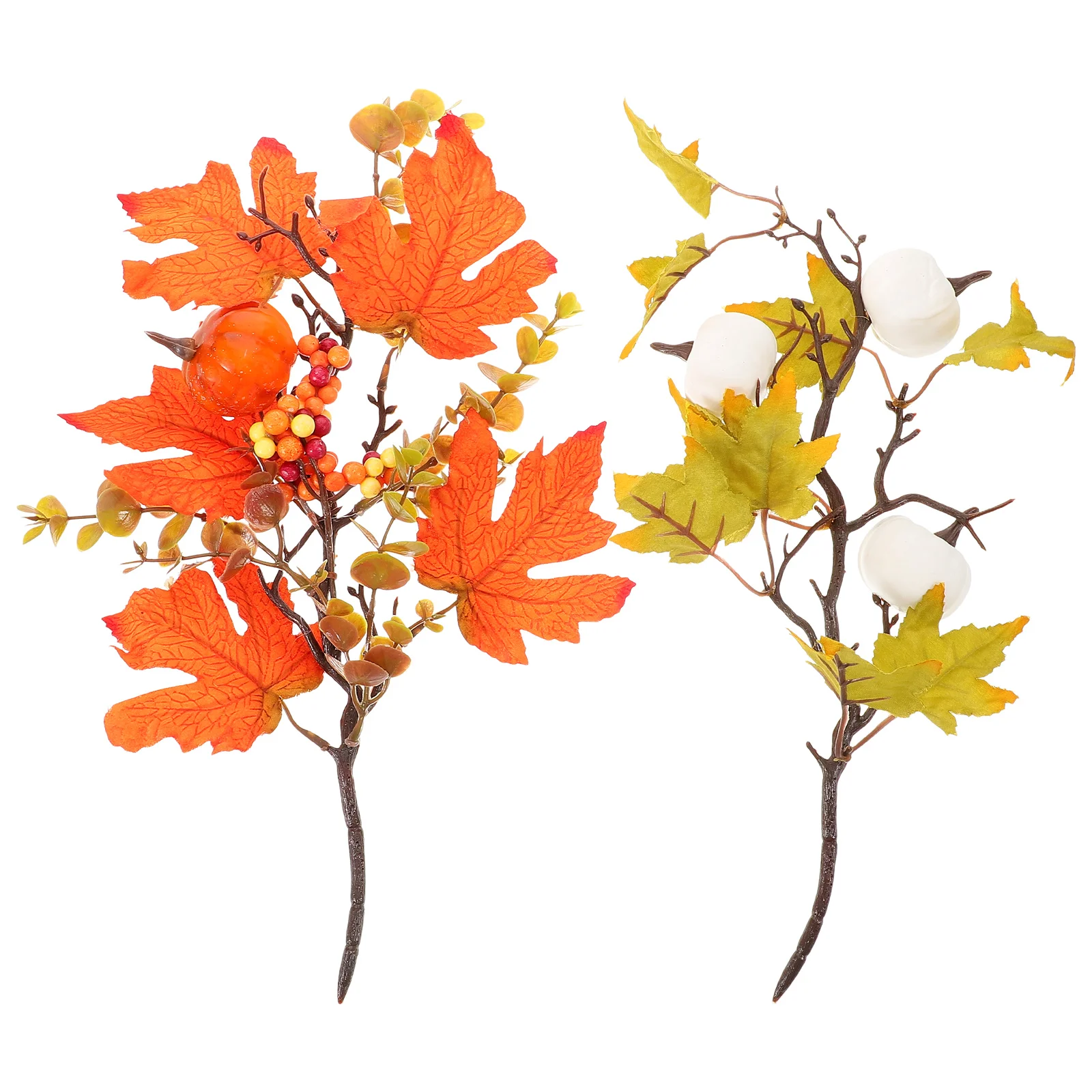 2 Pcs Artificial Pumpkin Branches Halloween Decor Fall Home Berry Decorations Plastic
2 Pcs Artificial Pumpkin Branches Halloween Decor Fall Home Berry Decorations Plastic