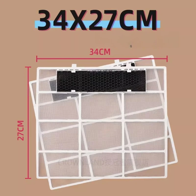 2pcs for Midea Air Conditioner Filter Dustproof Screen, Units - Dust Isolation, Antibacterial, Formaldehyde Filter
2pcs for Midea Air Conditioner Filter Dustproof Screen, Units - Dust Isolation, Antibacterial, Formaldehyde Filter