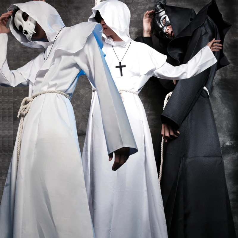 2025 мужской костюм волшебника на Хэллоуин для взрослых, костюм для выступлений, мрачный жнец, волшебник, халат ужасов, костюм для косплея
2025 мужской костюм волшебника на Хэллоуин для взрослых, костюм для выступлений, мрачный жнец, волшебник, халат ужасов, костюм для косплея