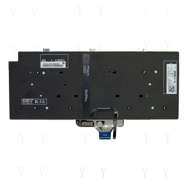 Y+ 0J8Y7H For Dell Latitude 5320 5330 7320 7330 Laptop US Backlit Keyboard
Y+ 0J8Y7H For Dell Latitude 5320 5330 7320 7330 Laptop US Backlit Keyboard