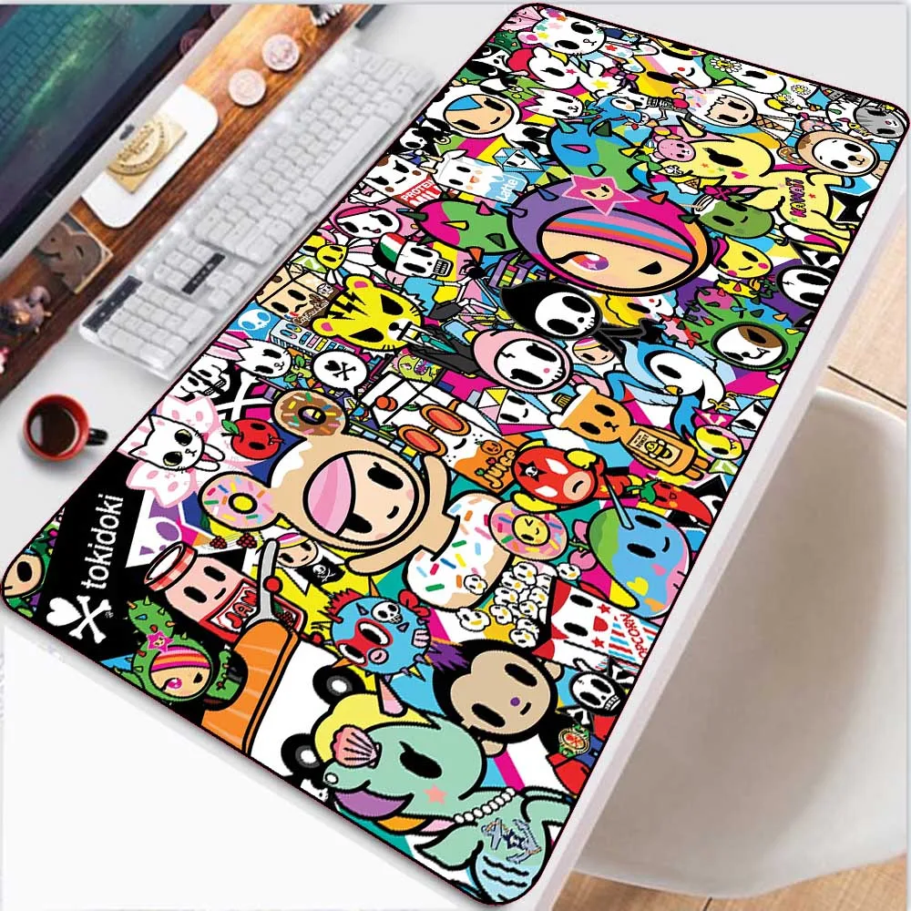Tokidoki Graffiti Cartoon Mousepad XXL Gamer Anime MousePad Laptop Non-Slip Desk Mat Kawaii Mouse Pad Gaming Accessories Desks
Tokidoki Graffiti Cartoon Mousepad XXL Gamer Anime MousePad Laptop Non-Slip Desk Mat Kawaii Mouse Pad Gaming Accessories Desks