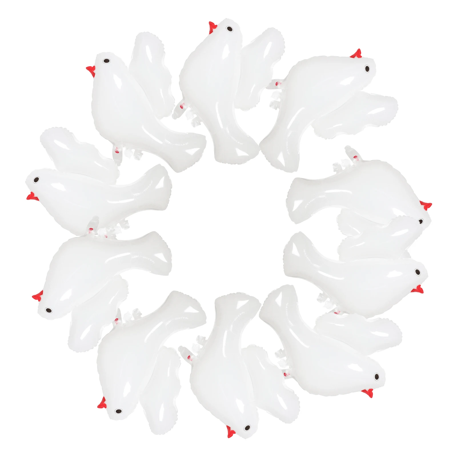 10 Pcs White Dove Balloons Giant Christening Decorations Aluminum Film Wedding Party Supplies Newborn Baptism Celebrations
10 Pcs White Dove Balloons Giant Christening Decorations Aluminum Film Wedding Party Supplies Newborn Baptism Celebrations