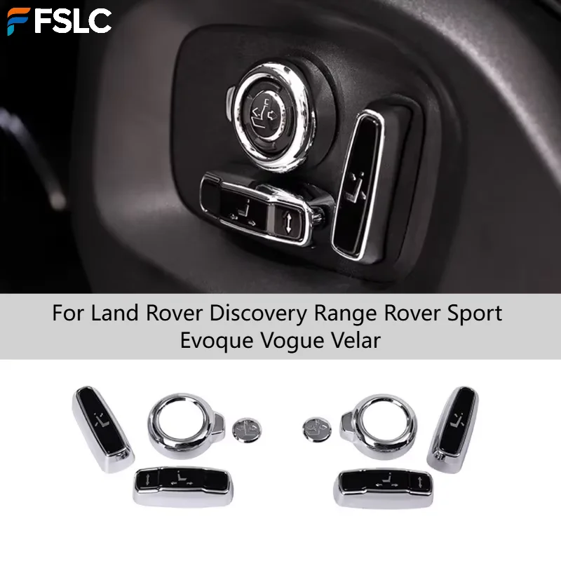 Seat Side Adjustment Button Cover Trim For Land Rover Discovery Range Rover Sport Evoque Vogue Velar Interior Parts
Seat Side Adjustment Button Cover Trim For Land Rover Discovery Range Rover Sport Evoque Vogue Velar Interior Parts