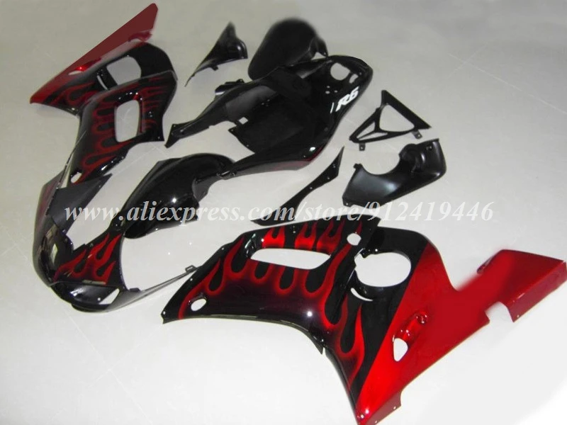 4Gifts New ABS Motorcycle Fairings Kit Fit for YAMAHA R6 1998 1999 2000 2001 2002 98 99 00 01 02 Bodywork Set Black Red Flame
4Gifts New ABS Motorcycle Fairings Kit Fit for YAMAHA R6 1998 1999 2000 2001 2002 98 99 00 01 02 Bodywork Set Black Red Flame