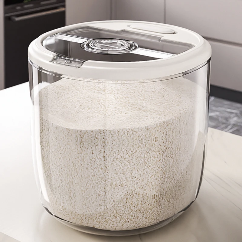 1 Pcs Rice bucket household insect-proof moisture-proof seal food grade flour rice cat food large capacity rice box storage box
1 Pcs Rice bucket household insect-proof moisture-proof seal food grade flour rice cat food large capacity rice box storage box