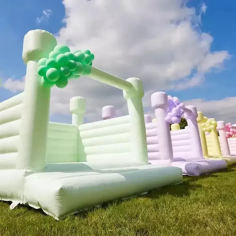 2026Macaron Pastel Inflatable Wedding Bounce House for Kids and Adults White Pink Blue Peach Jumping Bouncer Bouncy Castle
2026Macaron Pastel Inflatable Wedding Bounce House for Kids and Adults White Pink Blue Peach Jumping Bouncer Bouncy Castle