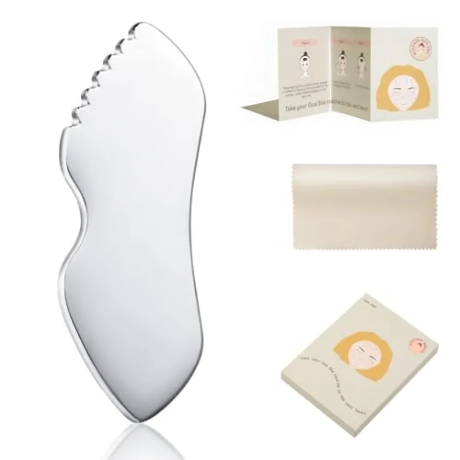 Stains Steel Gua Sa Facial Tools Detail Gua Sa Stone Body Lympatic Drainage Masr Face Guasa Face ing Tool Skin Care
Stains Steel Gua Sa Facial Tools Detail Gua Sa Stone Body Lympatic Drainage Masr Face Guasa Face ing Tool Skin Care