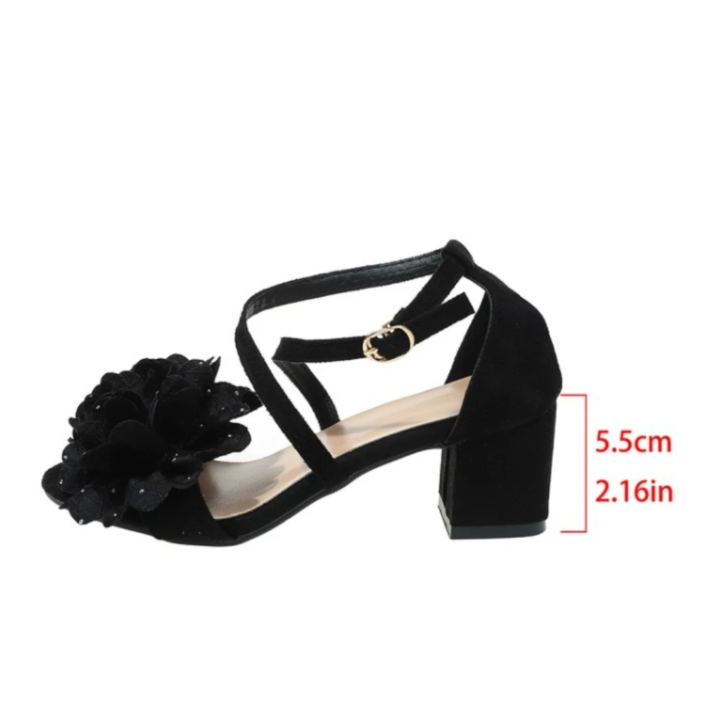 Spring 2026 Round Toe Slimming High Heel French Fashion Flower Cross Band Sandals Elegant Style Ultra Thin Heel Comfortable
Spring 2026 Round Toe Slimming High Heel French Fashion Flower Cross Band Sandals Elegant Style Ultra Thin Heel Comfortable