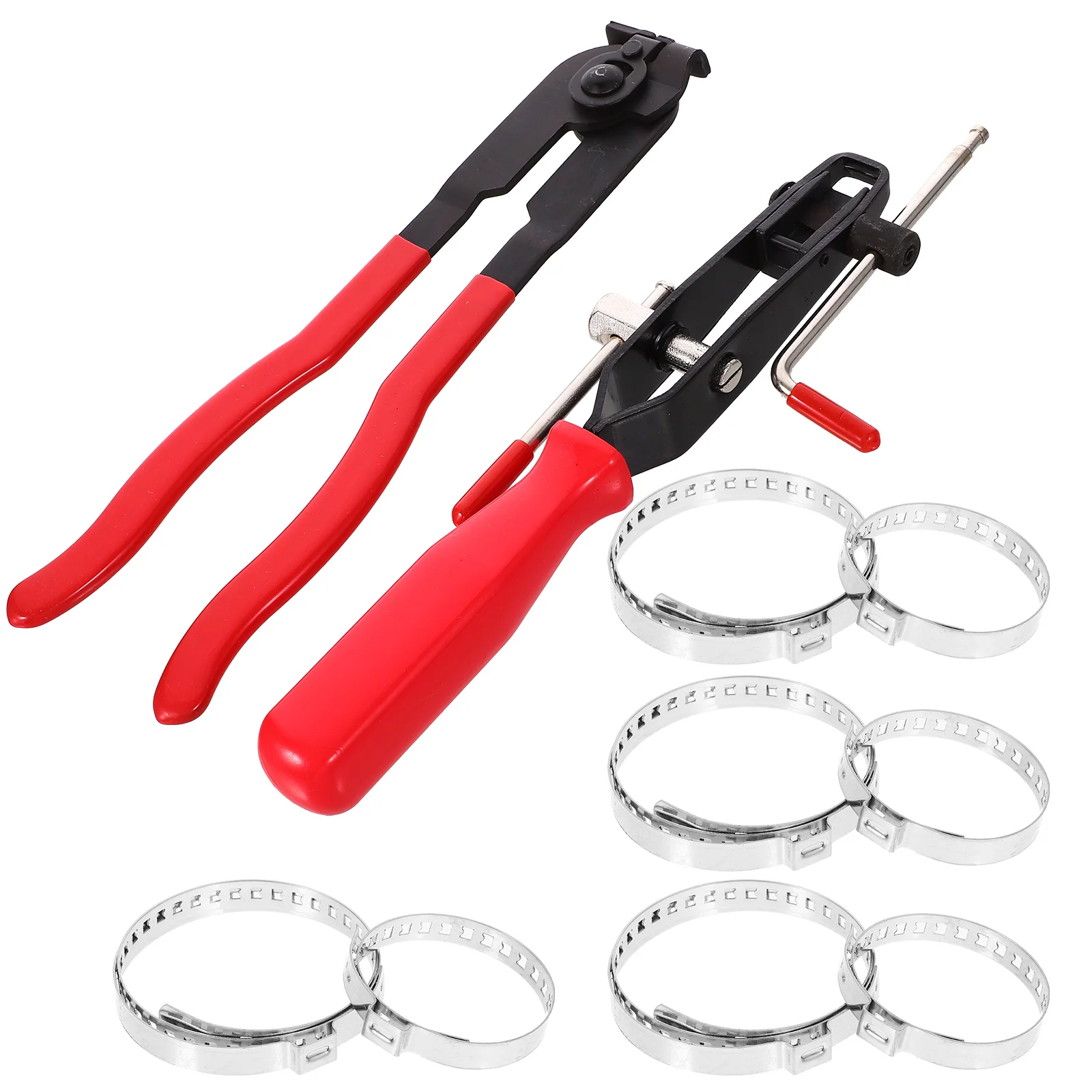 10 Pcs Ball Cage Clamp Hose Removal Pliers Neckline Ear-type Tool Metal Car Banding Kit
10 Pcs Ball Cage Clamp Hose Removal Pliers Neckline Ear-type Tool Metal Car Banding Kit