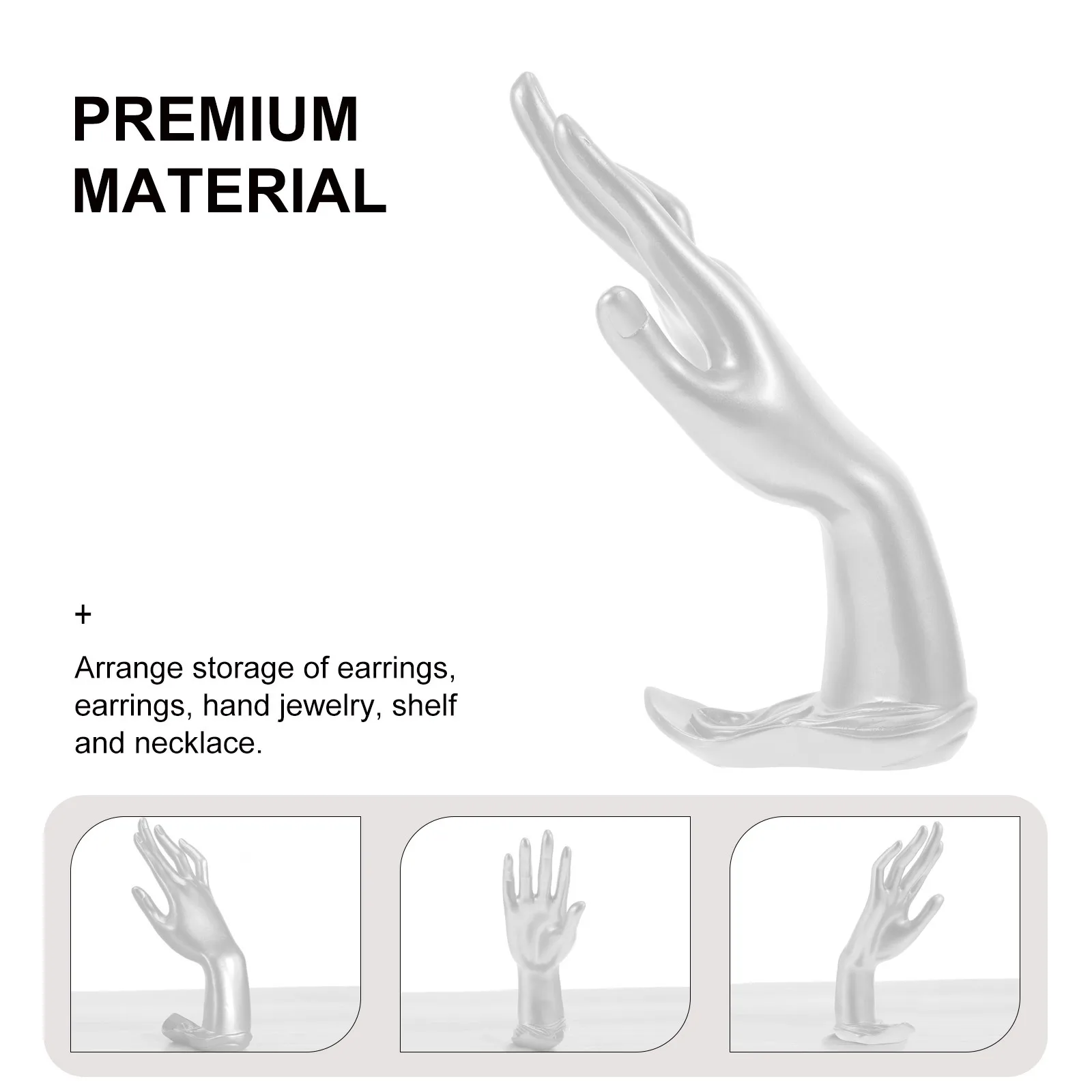 1Pcs Stylish Jewelry Storage Holder Hand Form Golden Tone Ring Bracelet Watch Organizer Strong Stable Lightweight Home Window
1Pcs Stylish Jewelry Storage Holder Hand Form Golden Tone Ring Bracelet Watch Organizer Strong Stable Lightweight Home Window