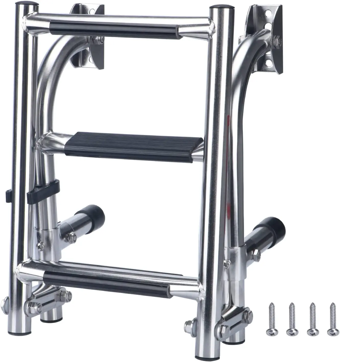 Marine Stainless Steel 3 Step Folding Boat Ladder Polished Pontoon Boarding Escada Para Barco 2+1 Step Catera Equipment Lancha
Marine Stainless Steel 3 Step Folding Boat Ladder Polished Pontoon Boarding Escada Para Barco 2+1 Step Catera Equipment Lancha