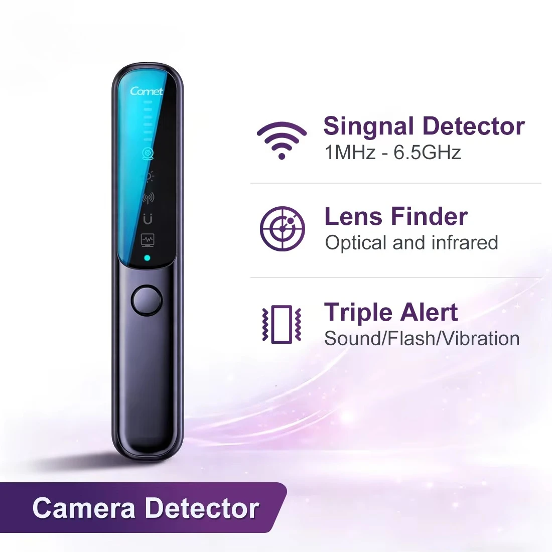 Portable Spy Detector GSM GPRS Signal Finder PIR Motion Sensor ABS 5M Range for Home Security
Portable Spy Detector GSM GPRS Signal Finder PIR Motion Sensor ABS 5M Range for Home Security