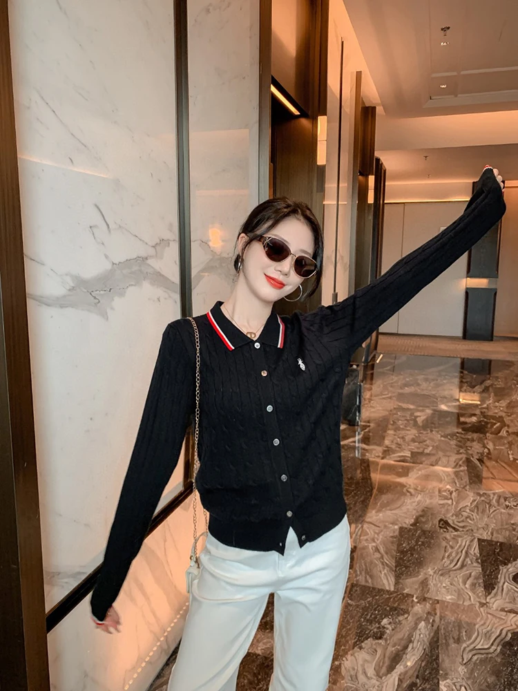 Autumn New Style British Sweet Pure Color Women's Long Sleeve Slim Fit Single Button Neck Knitted Cardigan Breathable Ca...
Autumn New Style British Sweet Pure Color Women's Long Sleeve Slim Fit Single Button Neck Knitted Cardigan Breathable Ca...