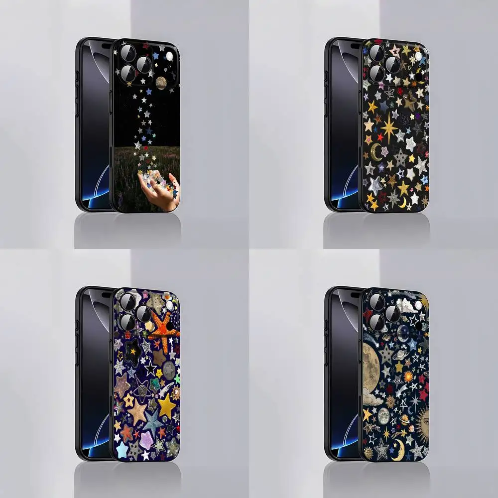 Fashion Colorful Stars Star Phone Case For iPhone 17,16,15,14,13,12,Pro,Max,Plus,E,SE4,Air,Mini Black Soft Cover
Fashion Colorful Stars Star Phone Case For iPhone 17,16,15,14,13,12,Pro,Max,Plus,E,SE4,Air,Mini Black Soft Cover