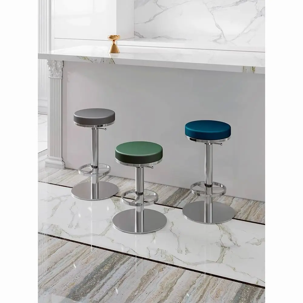 Outdoor Stainless Steel Bar Stool, Swivel High Stool - Industrial Style Bar Chair for Park, Garden, Bubble Tea Shop, Pub or Cafe
Outdoor Stainless Steel Bar Stool, Swivel High Stool - Industrial Style Bar Chair for Park, Garden, Bubble Tea Shop, Pub or Cafe