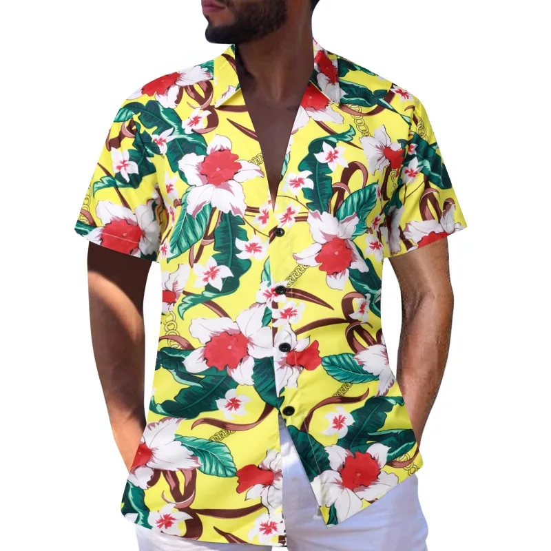 Summer Casual Sportswear Summer Beach Top Short Sleeved Loose Hawaiian Style Youth Print Half Sleeved
Summer Casual Sportswear Summer Beach Top Short Sleeved Loose Hawaiian Style Youth Print Half Sleeved