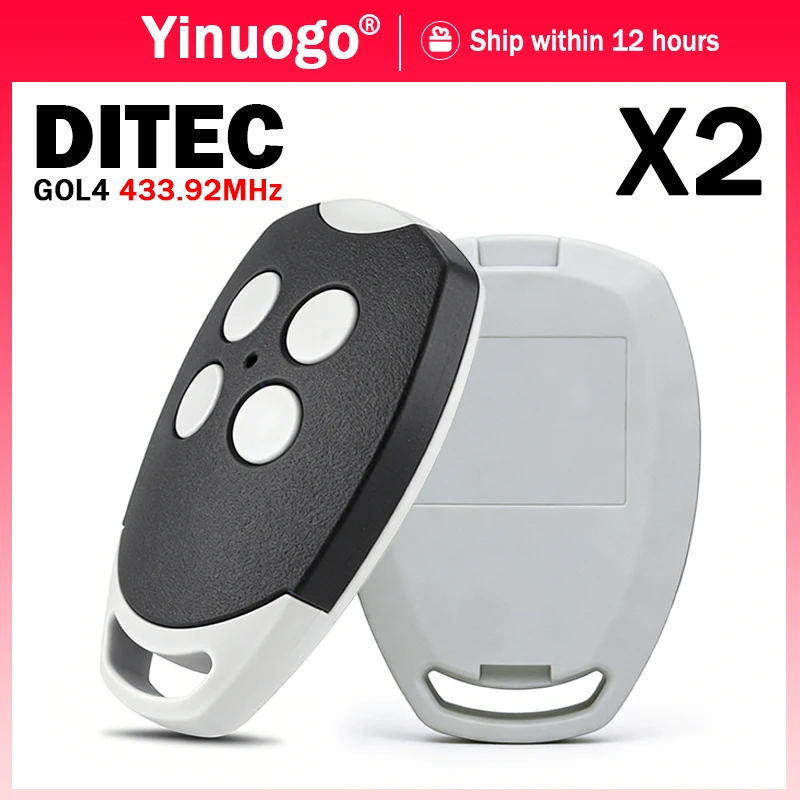 Новый пульт управления гаражными воротами DITEC GOL4 433,92 МГц работает с устройствами DITEC Entrematic ZEN 2 4 ZEN2 ZEN4 ZEN2W ZEN4W BIXLG4 BIXLP2 BIXLS2
Новый пульт управления гаражными воротами DITEC GOL4 433,92 МГц работает с устройствами DITEC Entrematic ZEN 2 4 ZEN2 ZEN4 ZEN2W ZEN4W BIXLG4 BIXLP2 BIXLS2