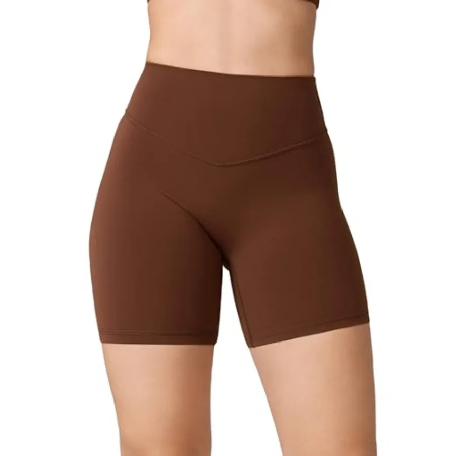 Hugcurve No Front Seam High Waisted Workout Biker Shorts for Women 6 Inch Tummy Control Buttery Soft Yoga Pants Gym
Hugcurve No Front Seam High Waisted Workout Biker Shorts for Women 6 Inch Tummy Control Buttery Soft Yoga Pants Gym