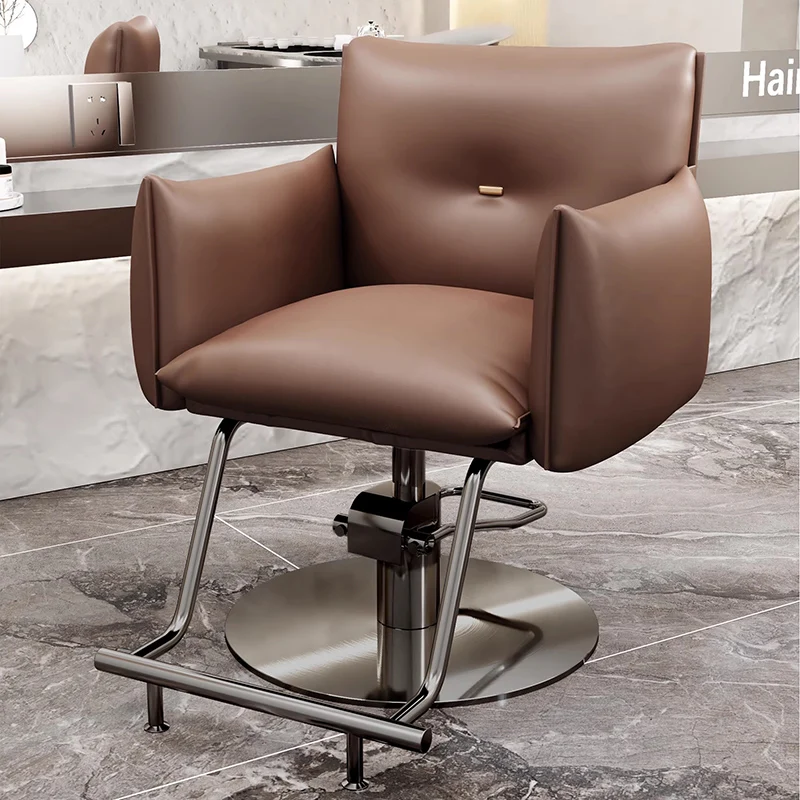 Modern Tray Swivel Barber Chair Commercial Salon Supplies Shampoo Luxury Barber Chair Nordic Aesthetic Commercial Furniture
Modern Tray Swivel Barber Chair Commercial Salon Supplies Shampoo Luxury Barber Chair Nordic Aesthetic Commercial Furniture