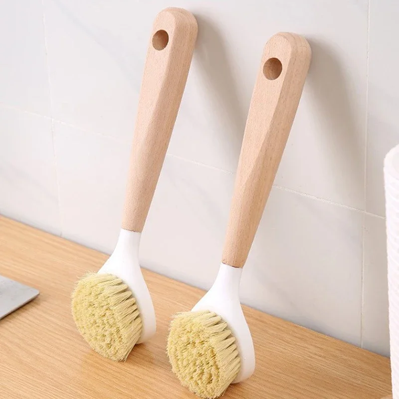 1Pcs Kitchen Cleaning Natural Wooden Handle Cleaning Dishwashing Brush Cast Iron Frying Pan Brush
1Pcs Kitchen Cleaning Natural Wooden Handle Cleaning Dishwashing Brush Cast Iron Frying Pan Brush