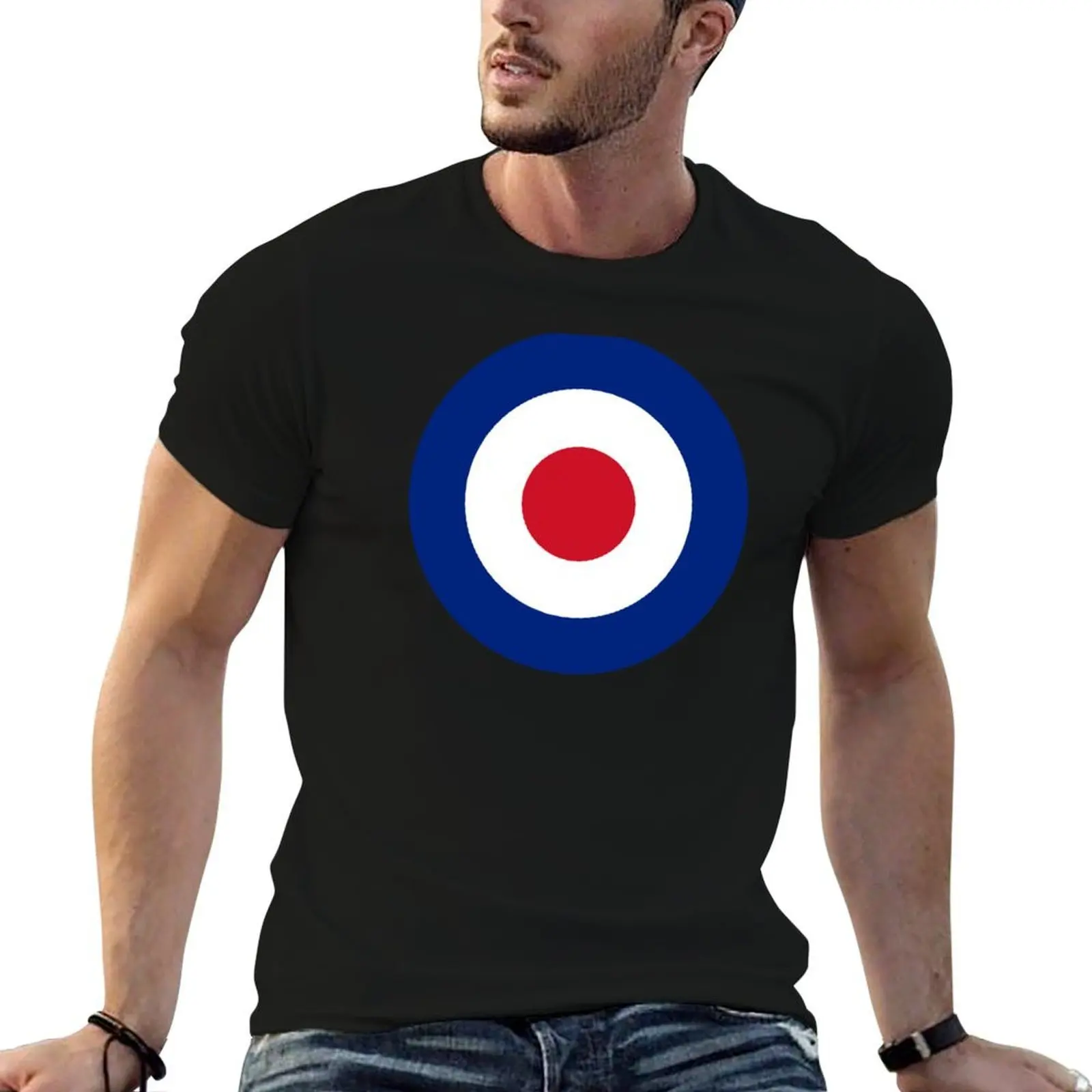 Classic RAF British Roundel (Mod Target) T-Shirt t shirts for man graphic tees men t shirt cotton 100% T-Shirt
Classic RAF British Roundel (Mod Target) T-Shirt t shirts for man graphic tees men t shirt cotton 100% T-Shirt