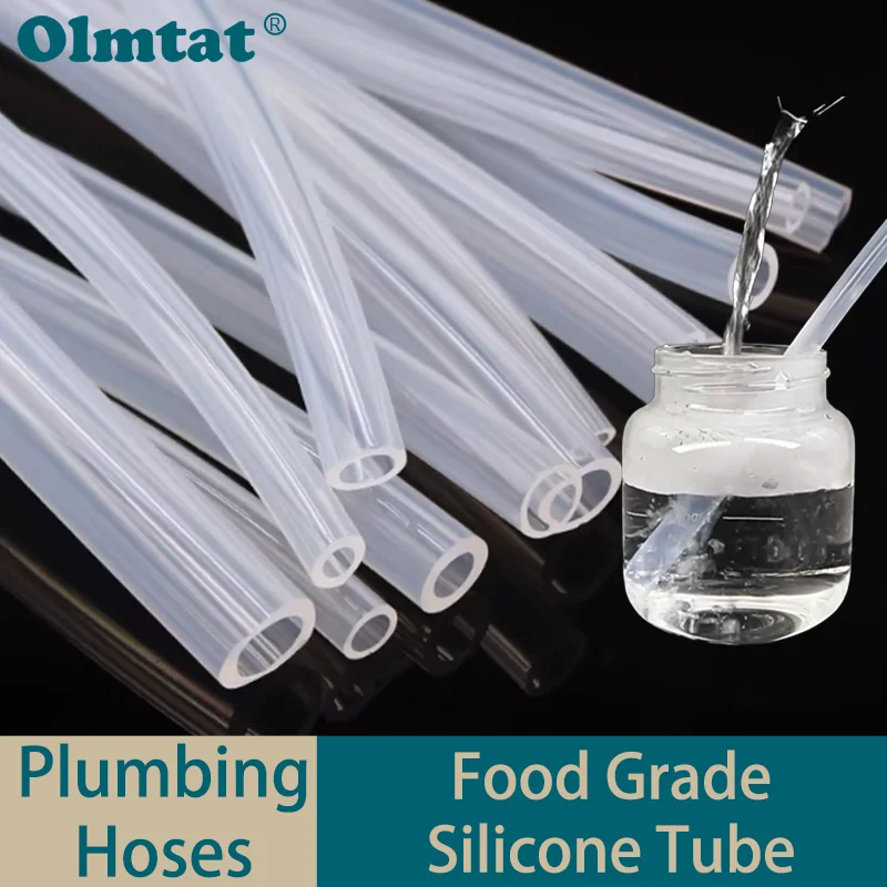 1/2/5m Food Grade Clear Transparent Silicone Rubber Hose Diameter 0.5 1 2 4 5 6 7 8 9 10 11 12 14 16 18 20 30mm Flexible Tube
1/2/5m Food Grade Clear Transparent Silicone Rubber Hose Diameter 0.5 1 2 4 5 6 7 8 9 10 11 12 14 16 18 20 30mm Flexible Tube