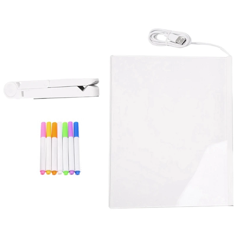 LED Note Board, Glowing Acrylic Message Marker Board With Light, Board Note Illuminated White Board
LED Note Board, Glowing Acrylic Message Marker Board With Light, Board Note Illuminated White Board