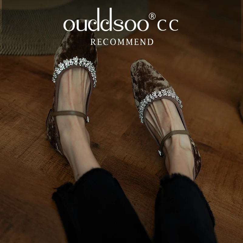 Ods Designer Women Mary Jane Flats Shoes Fashion Crystal Pointed Toe Shoes Laides Comfort Soft Sole Wedding Vintage Flats Mary
Ods Designer Women Mary Jane Flats Shoes Fashion Crystal Pointed Toe Shoes Laides Comfort Soft Sole Wedding Vintage Flats Mary