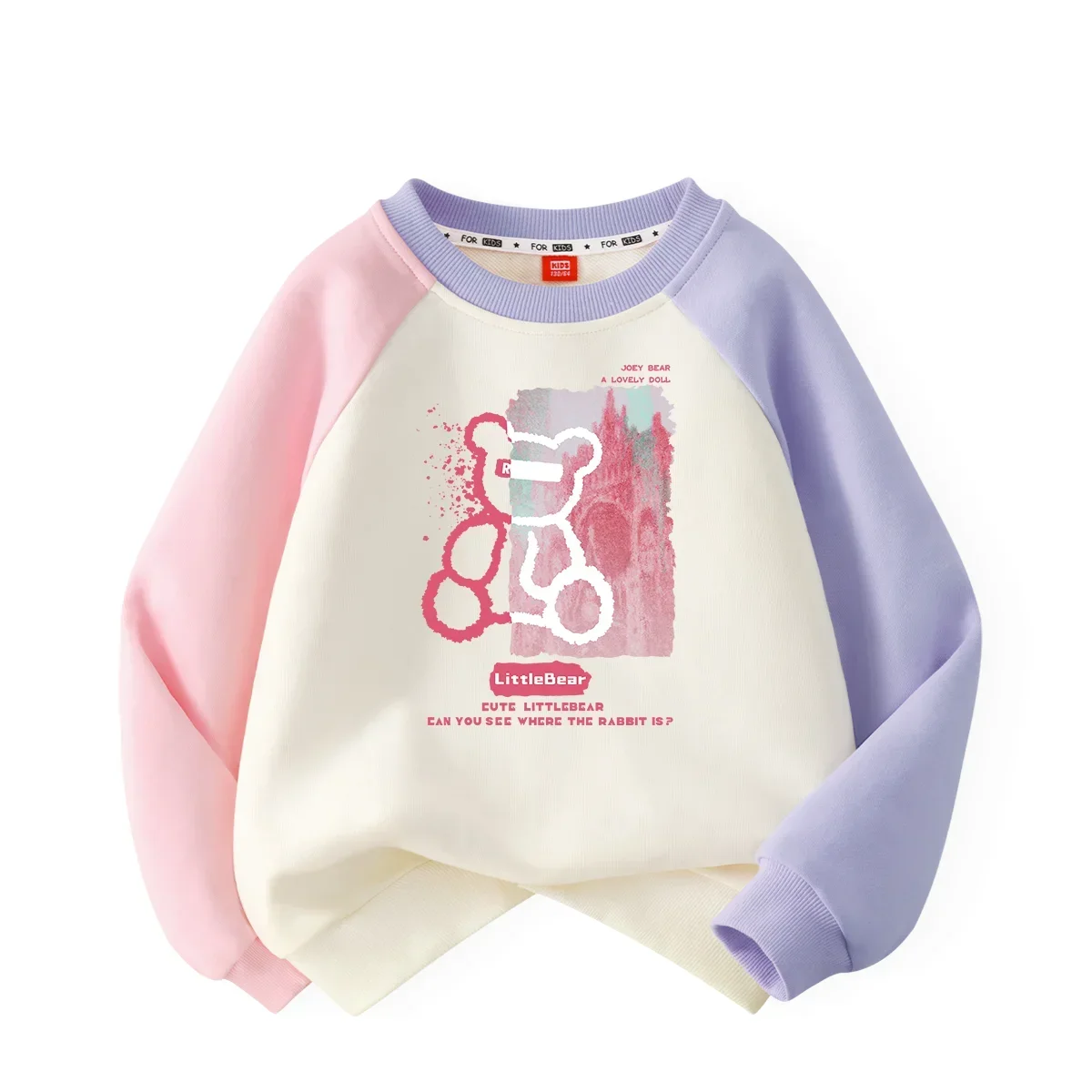 Line Bear Spring And Autumn AB Shoulder Sleeves Children's Sweater Girls Boys Autumn Top
Line Bear Spring And Autumn AB Shoulder Sleeves Children's Sweater Girls Boys Autumn Top